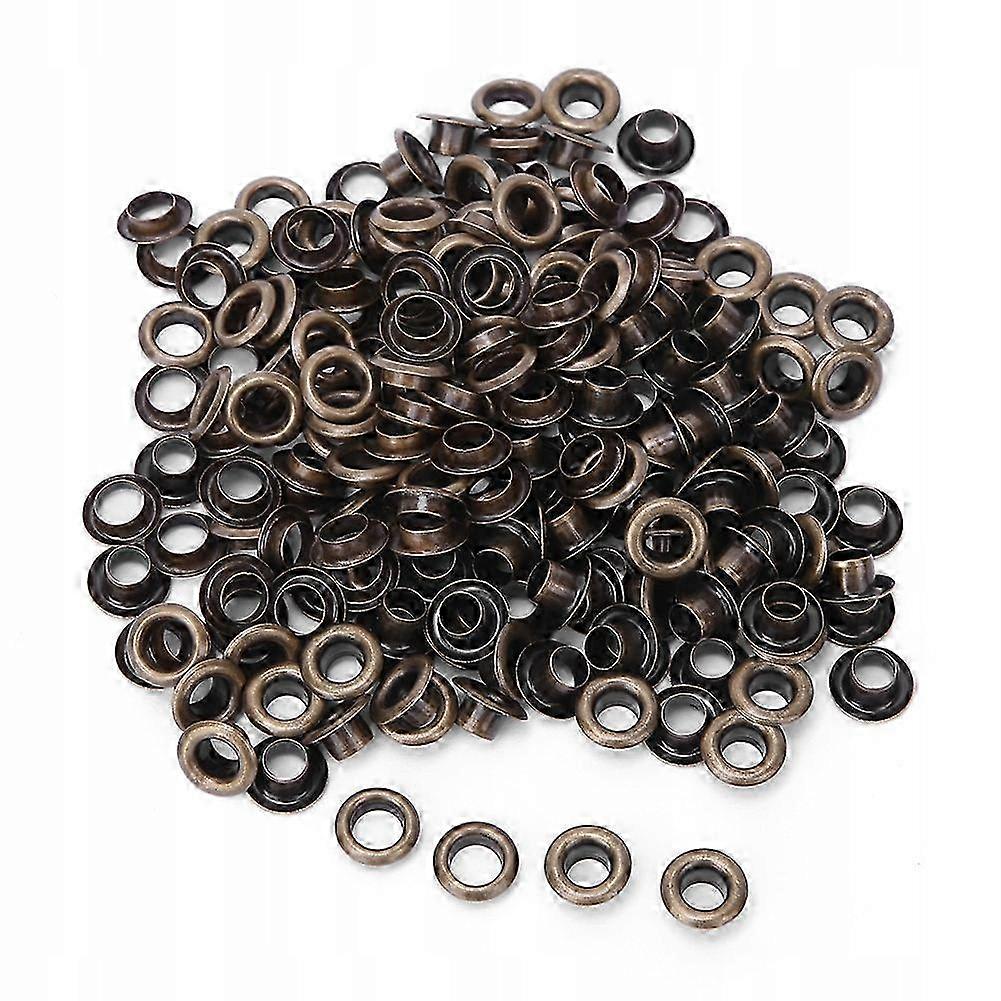 Eyelets With A Washer 4 Mm Copper 100 Pcs