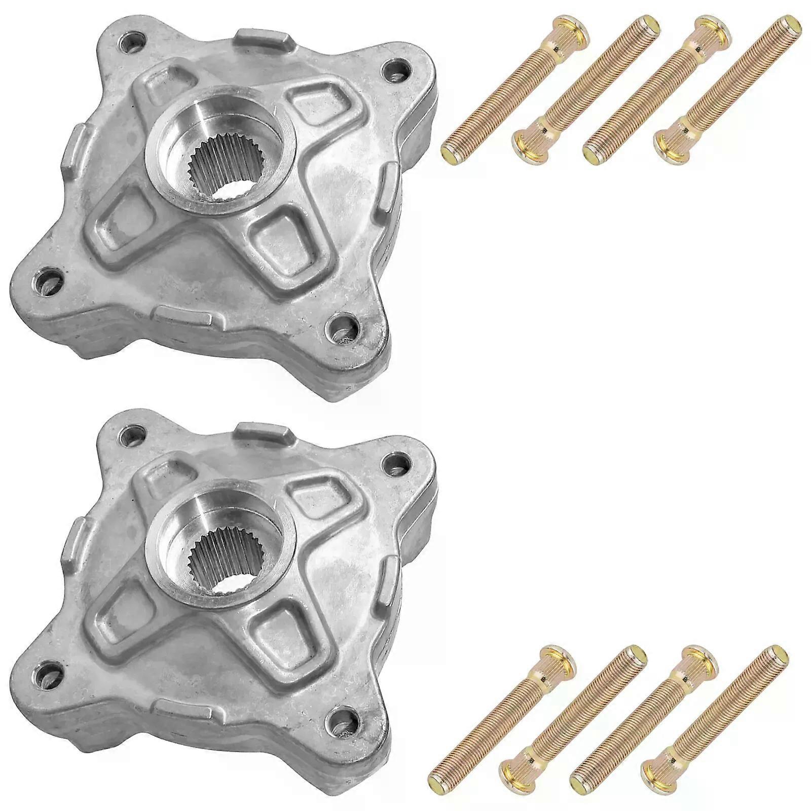 Front Left Right Wheel Hubs And Studs for Polaris RZR S 800 EFI 2010-2014 NO.76192
