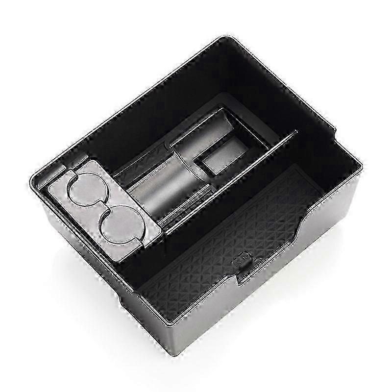Car Center Console Tray Control Armrest Box Storage Box Storage Box for 2017-2019