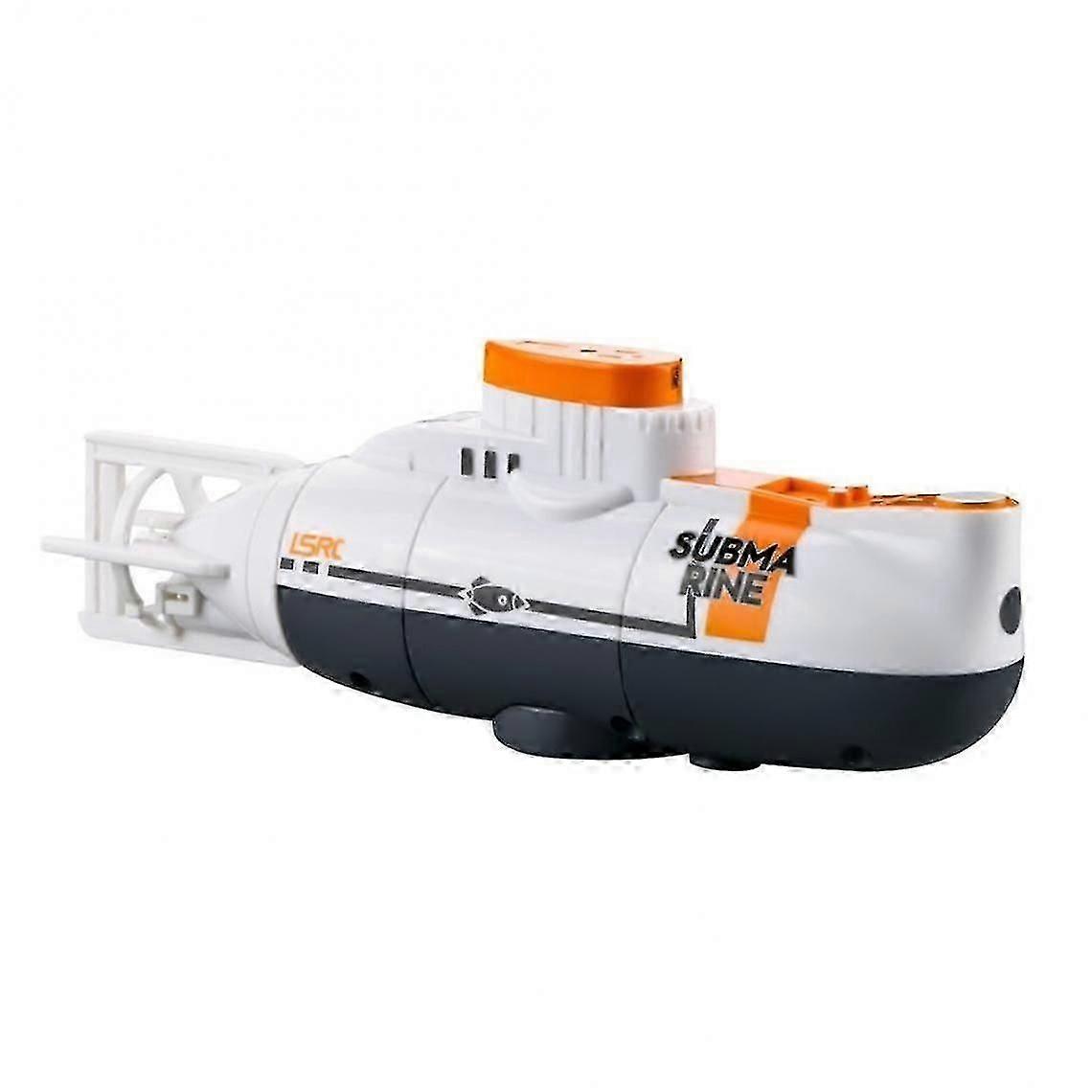 Remote Control Submarine Children's Toys Mini Military Model Remote Control Analog Nuclear Submarine | Submarine(white)