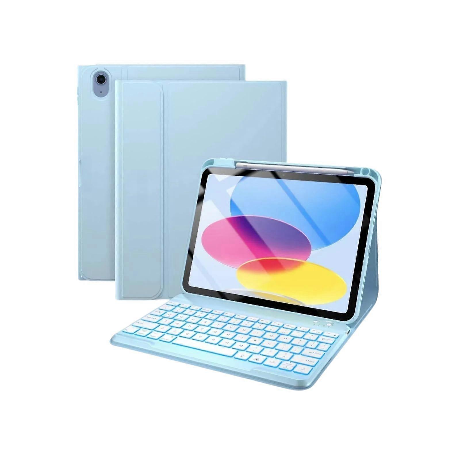 Keyboard Case For 12.1Inch 2024 Tablet With Pencil Holder, Slim Magnetically Detachable Wireless Keyboard