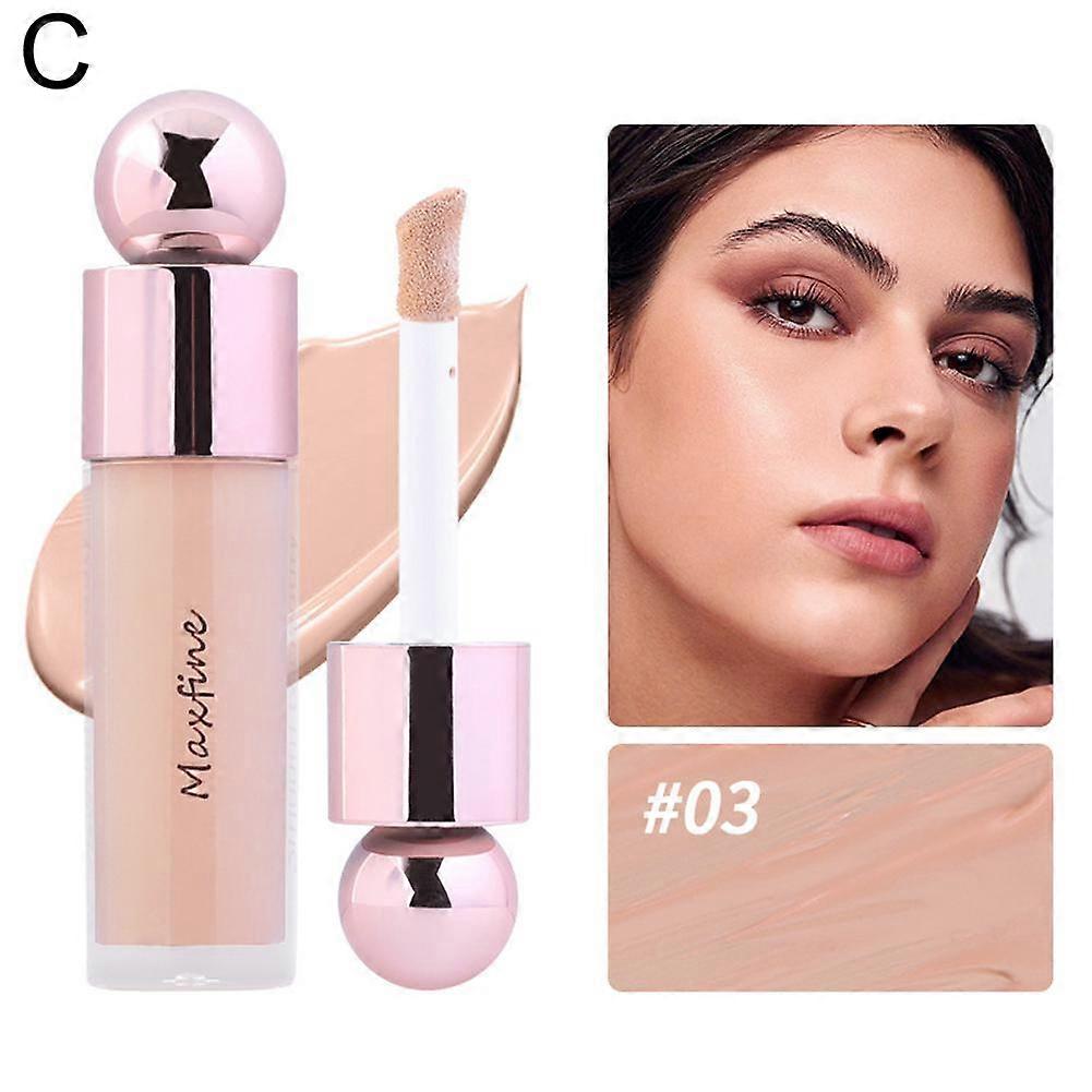 Flawless Finish Liquid Foundation Concealer Full Coverage Long Lasting Moisturizing Natural Look Multipurpose Makeup 5 Shades