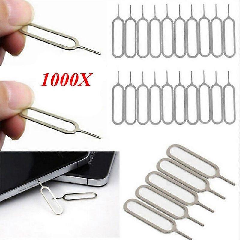 1000Pcs Sim Card Tray Ejector Eject Pin for Key Removal Tool For Apple for iPhon