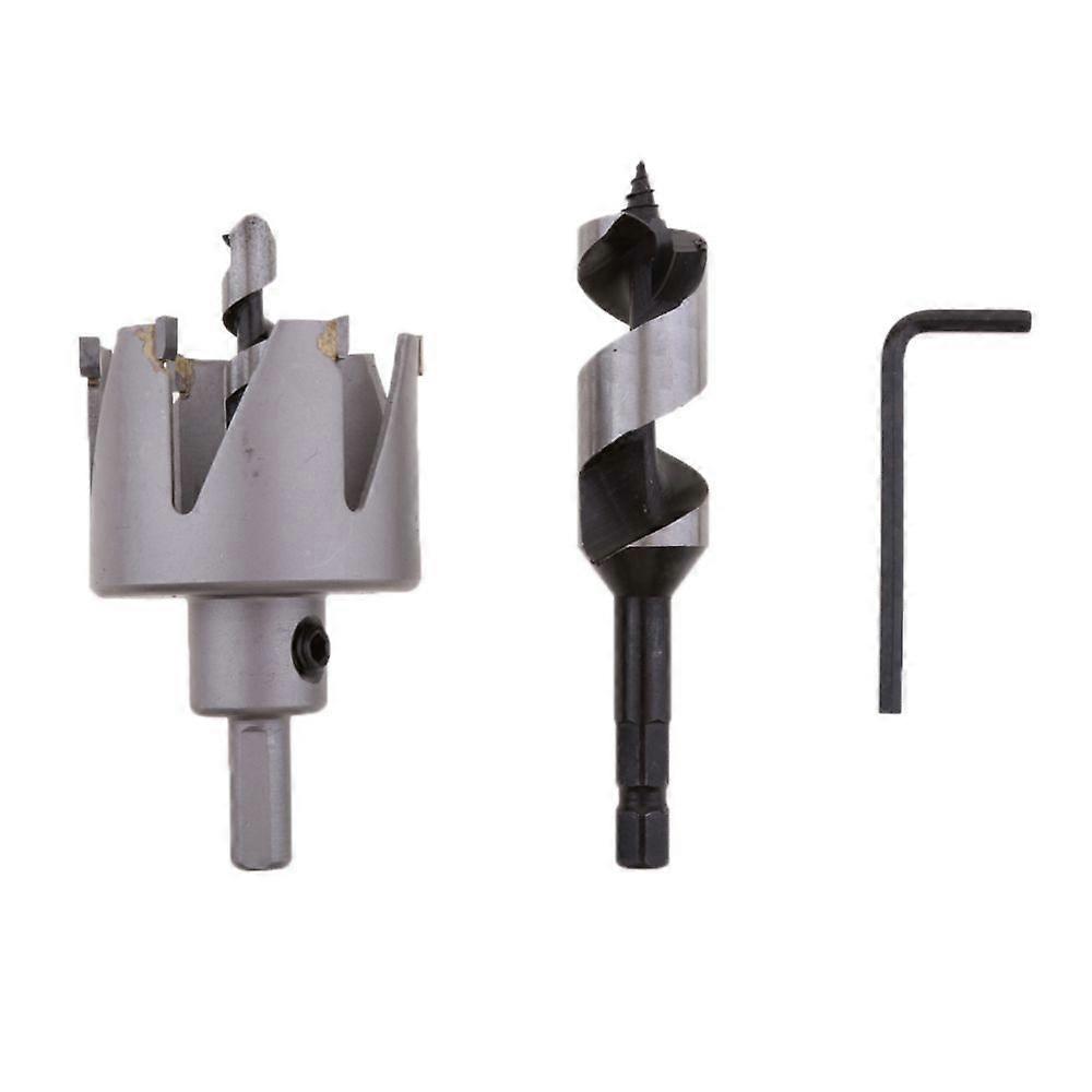 54mm Cut Diamond Slice 22mm Door Lock Mounting Kit