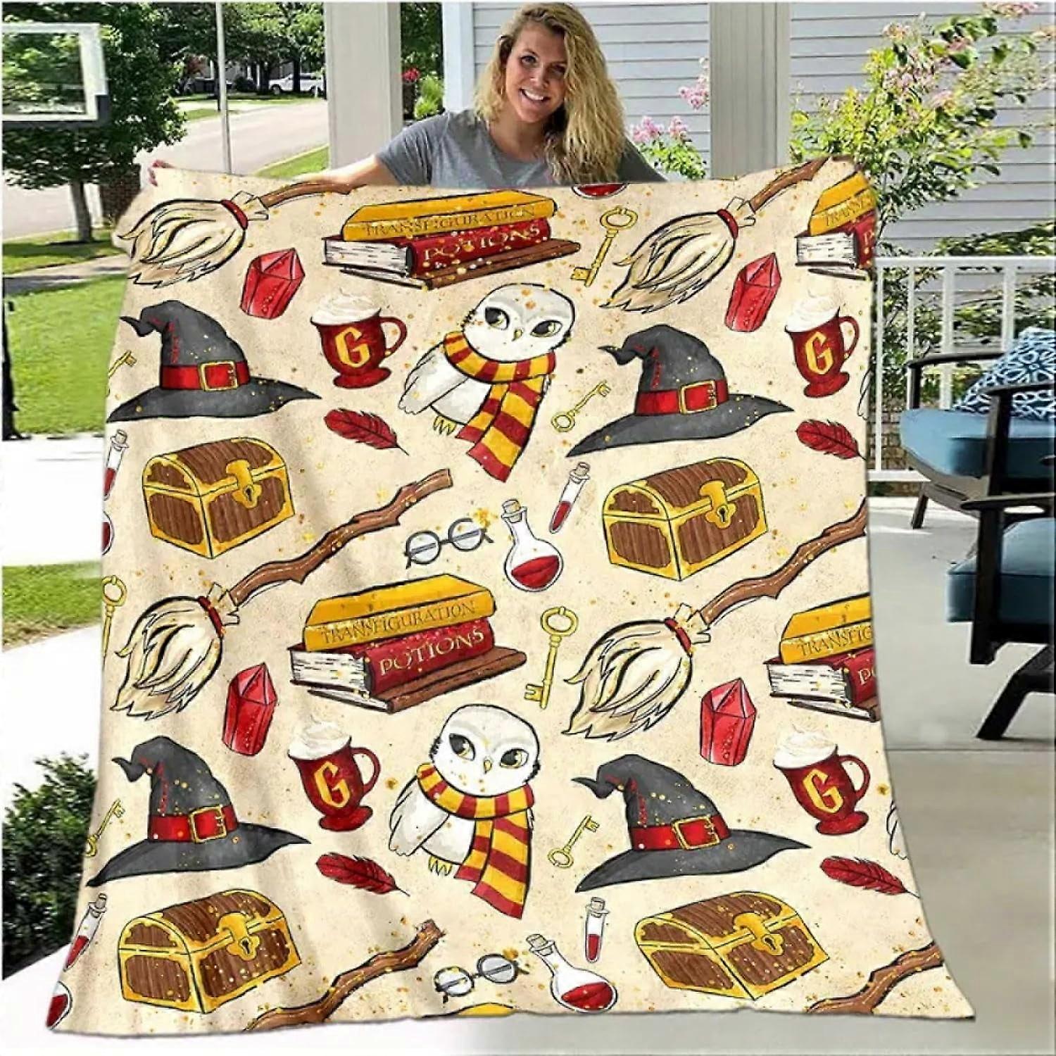 Soft Blanket Halloween Skull Blanket Thickened and Comfortable