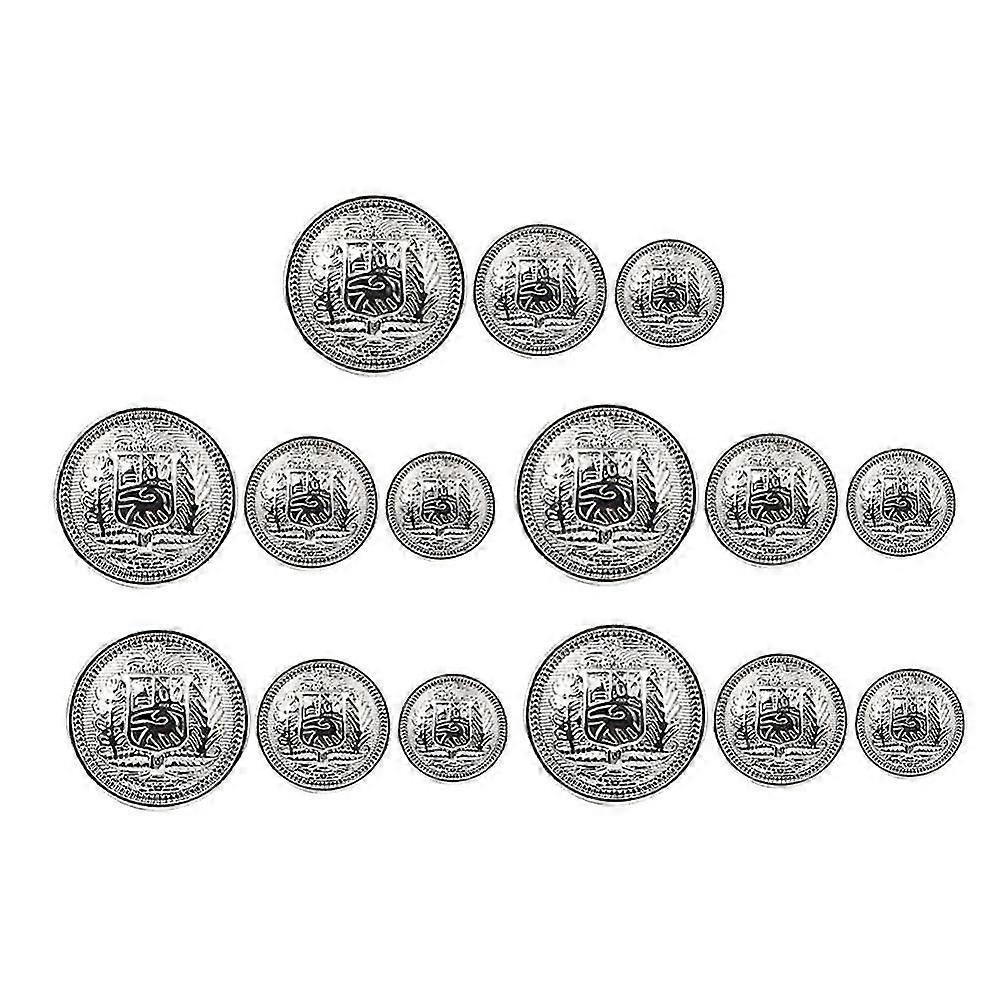 30Pcs Metal Coat Buttons Coat British Style Buttons Coat Decorative Buttons