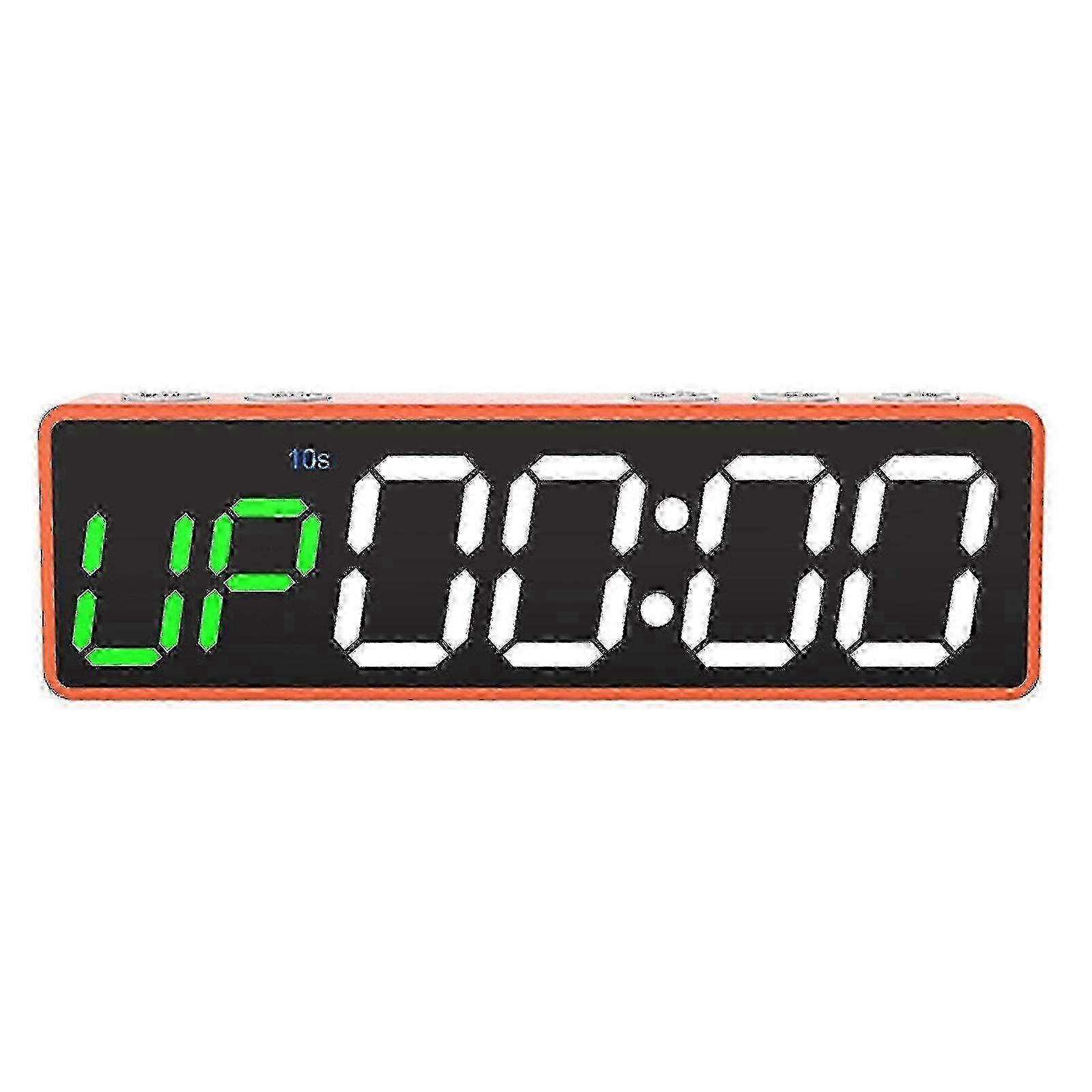 Led Gym Timer Workout Interval Gym Training Timer Clock Countdown Stopwatch Training-YuJia f54 2025