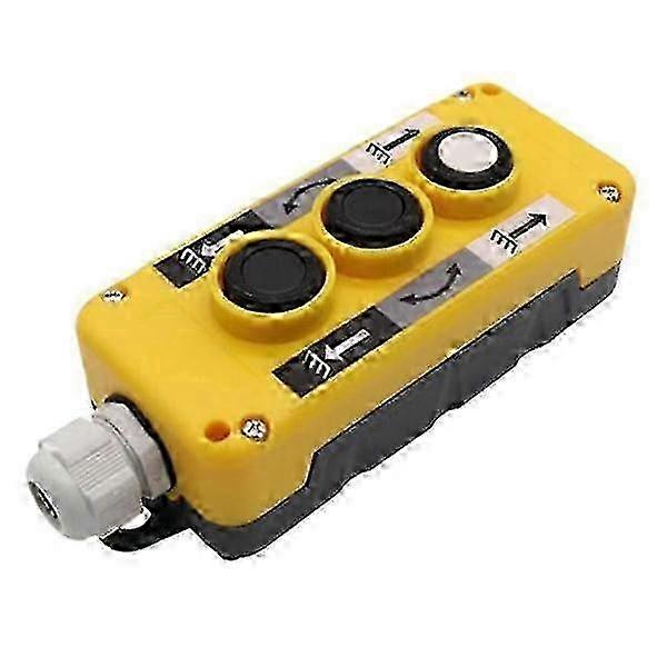 Crane trailer lift push button switch, 3-button industrial remote control-Perfet 2025
