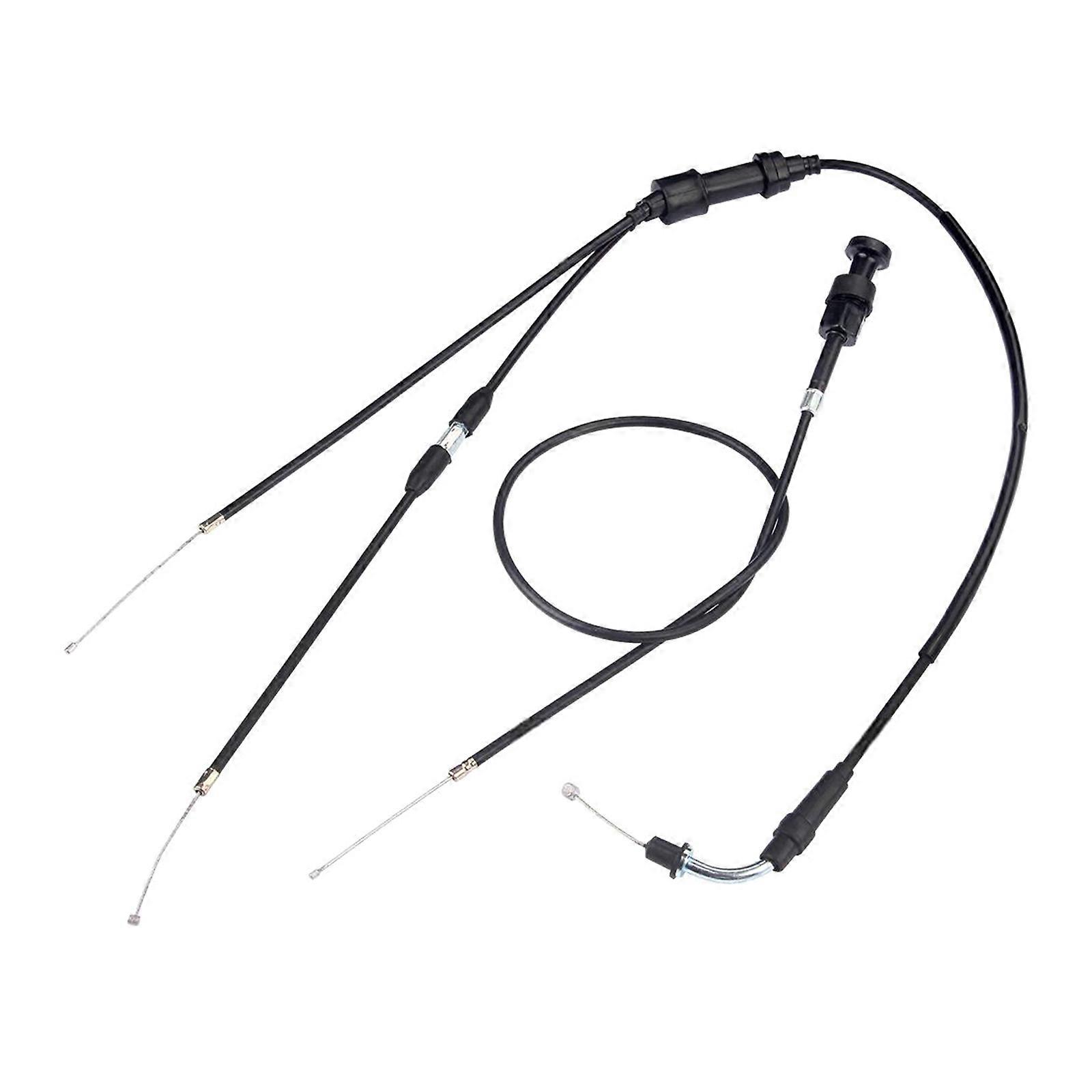Lightweight Design Throttle And Choke Cable Provide Smooth Operation Without Adding Additional Load for PW50 PW80 LX50PY Multicolor