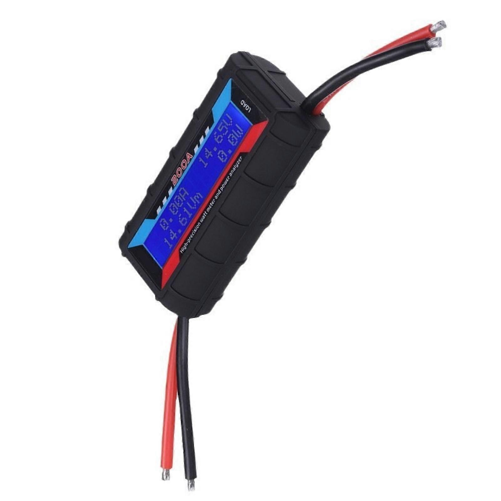 200A Battery Monitor Power Analyzers with Fast Power Calculation & Storage for Performances Comparison And Analysis Multicolor