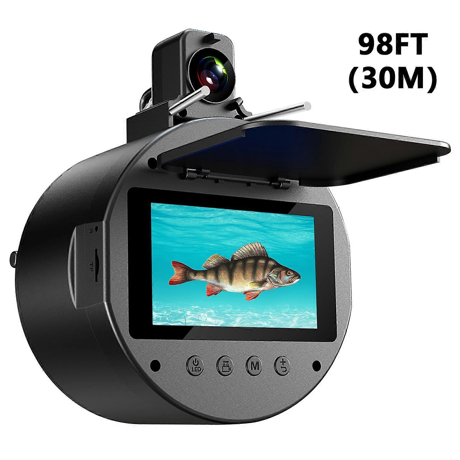 Professional Fishing Sonars Equipment with 9 LED Display and Wide Detection Coverage for Lake River Fishing Multicolor