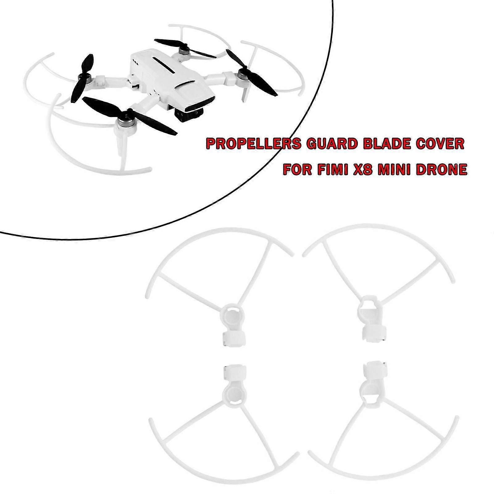 4pc مراوح الحرس شفرة غطاء حامي مجموعة لحماية Fimi X8 ميني بدون طيار