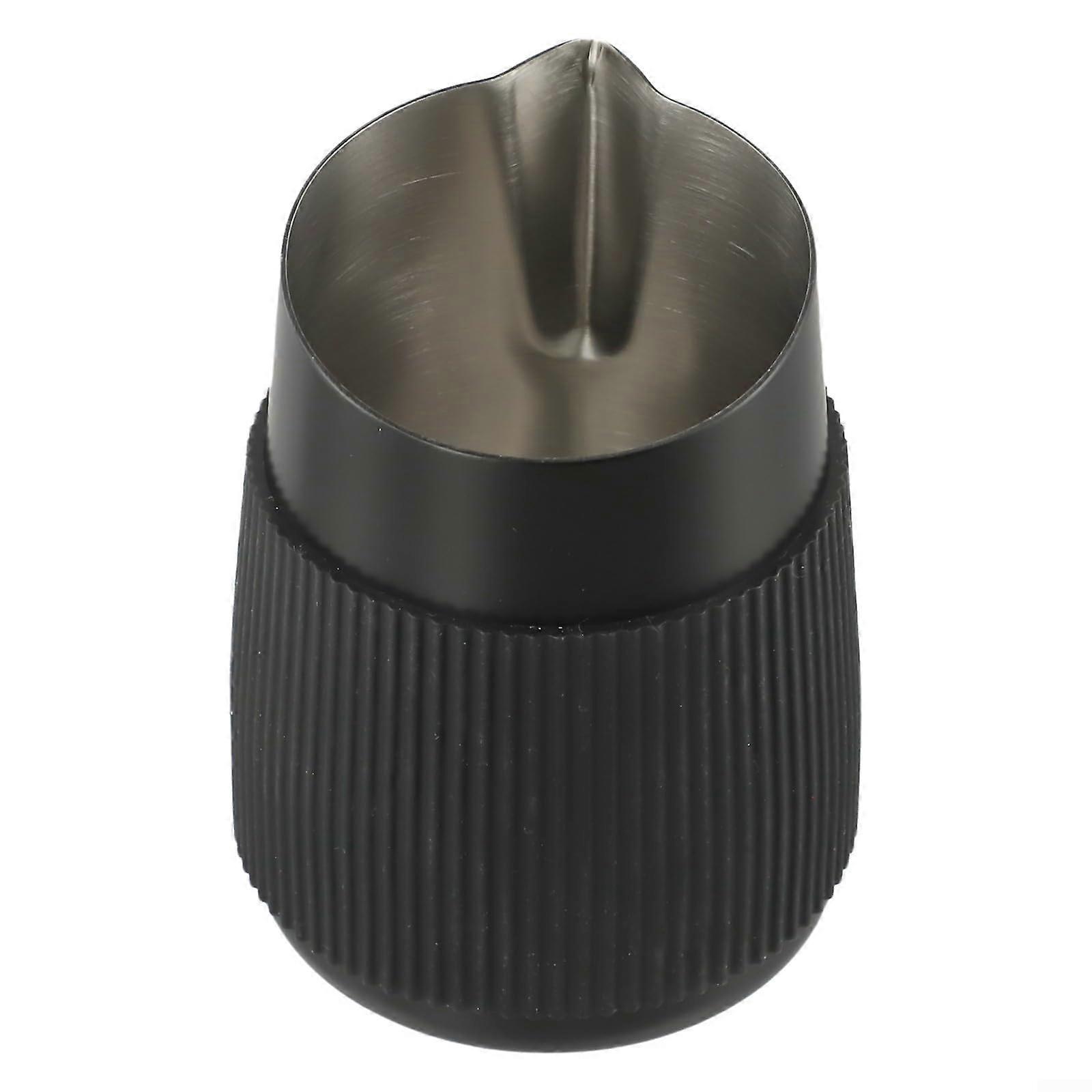 Milk Frothing Jug 420ml Stainless Steel with Handle for Latte Cappuccino and Easy Clean Design