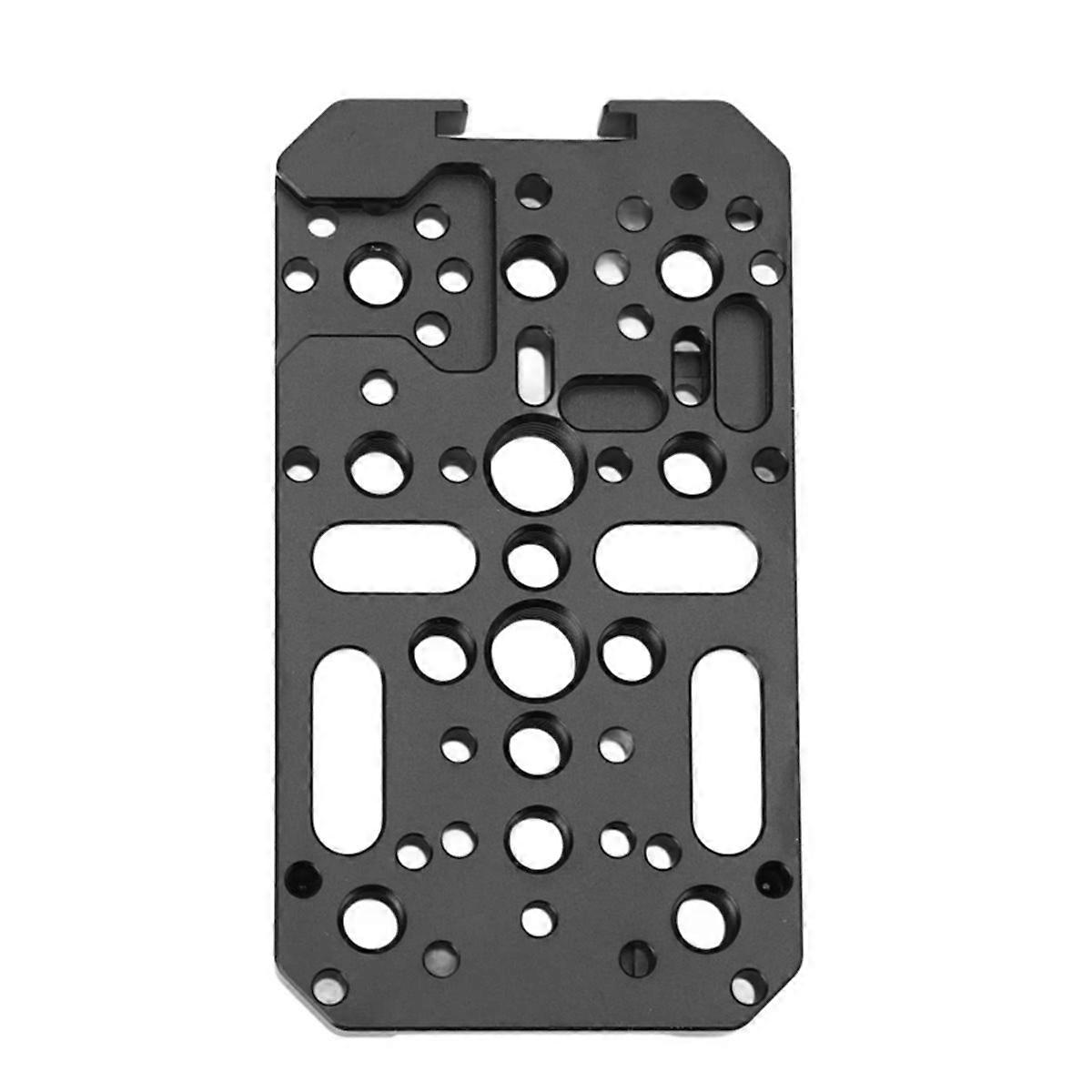 Camera Cheese Easy Plate with Cold Shoe Mount 1/4 3/8 Inch Threads Multipurpose Switching Plate for 