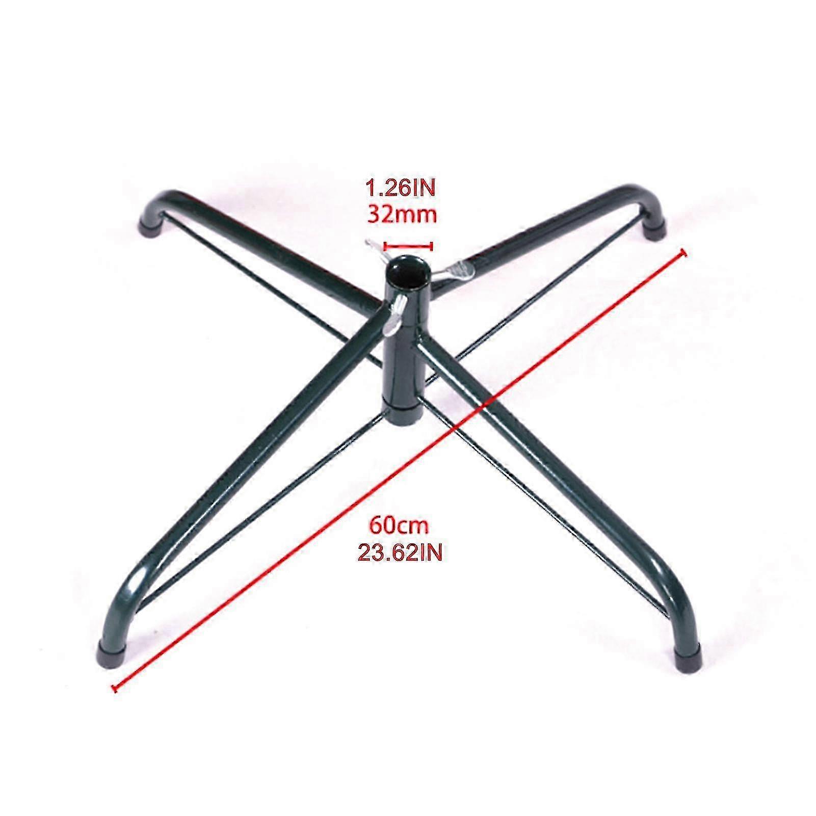 Christmas Tree Stand Iron Tripod Easy To Install Base Bracket