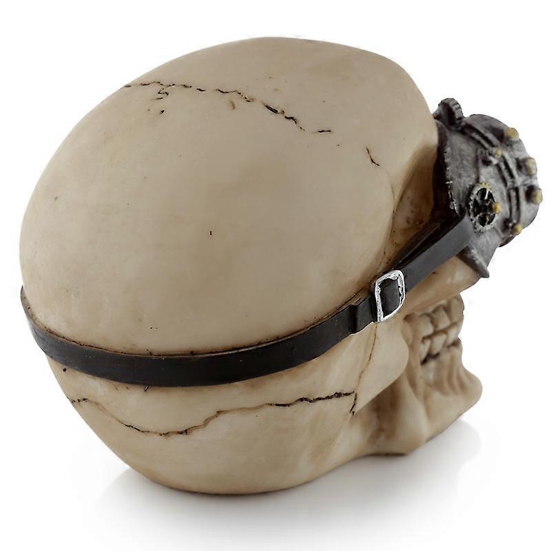 Fantasy Steampunk Skull Ornament - Goggles 1 Pack