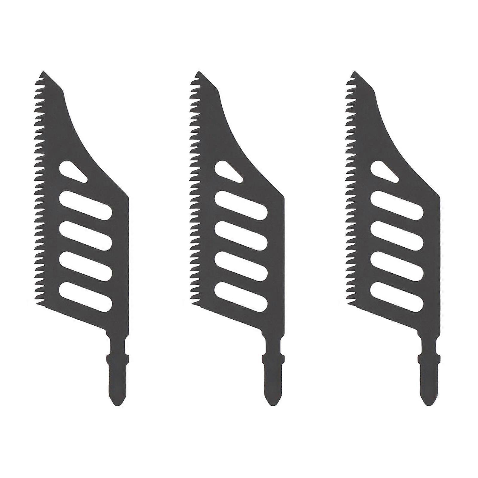 Heavy Duty T Shank Jigsaws Blade Carbon Steel Extended Length For Cut In Confined Space Furniture Cabinets Flush Cutting Multicolor