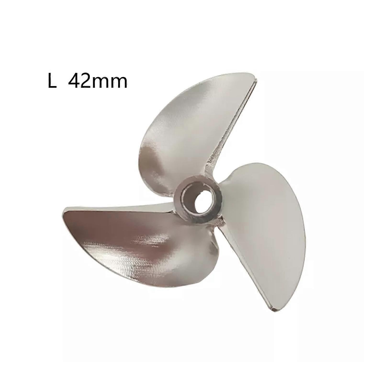 RC Boat Propeller CNC 4.76mm 3/16" 40/42/45/50mm P1.6 Prop for RC Speed Boat CAT