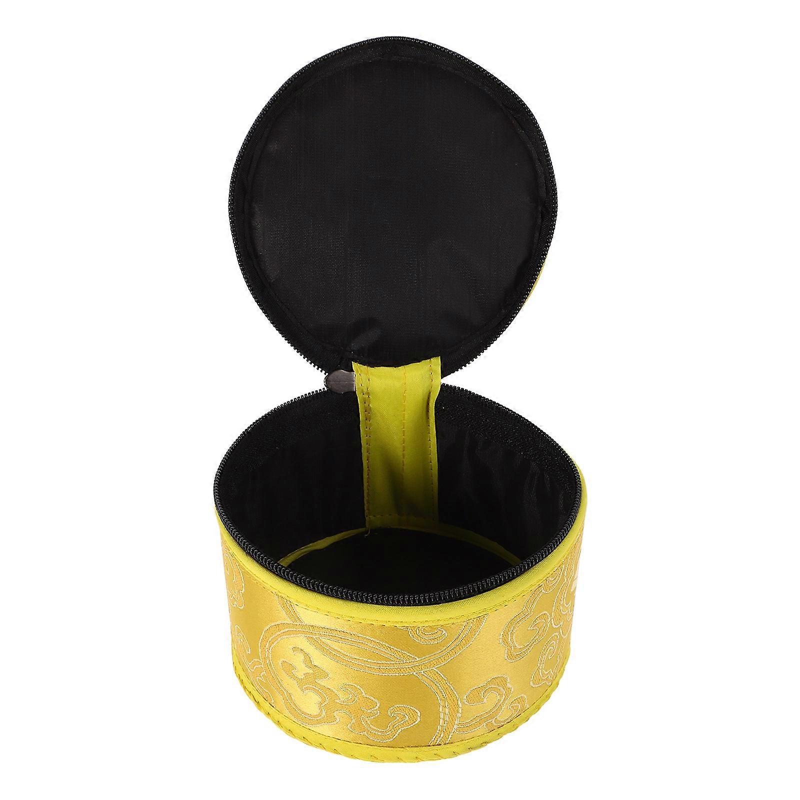 Singing Bowl Bag for Meditation with Zipper Closure 1 Portable Case