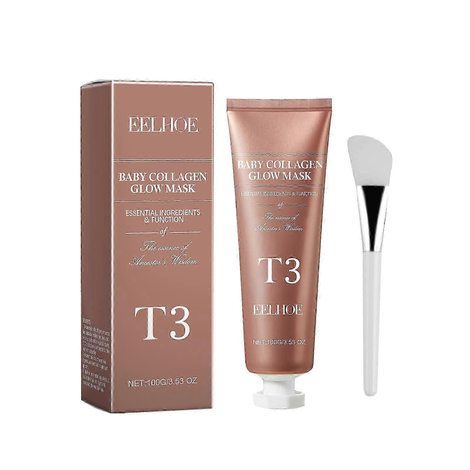 Collagen Peel Mask  Hydrating, AntiWrinkle, Brightening  Pore Minimizing Face Mask