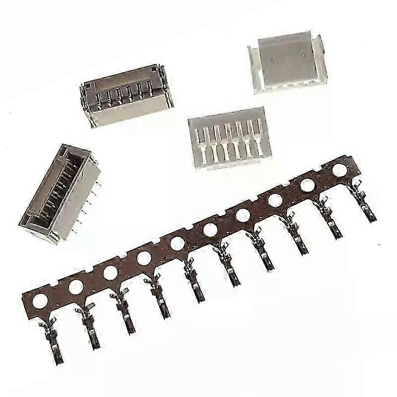 20PCS GH125 125 mm with lock Connector Socket Pin Header Vertical Horizontal JST Housing terminal 2 3 4 5 6 7 8 9 10 11 12 pin