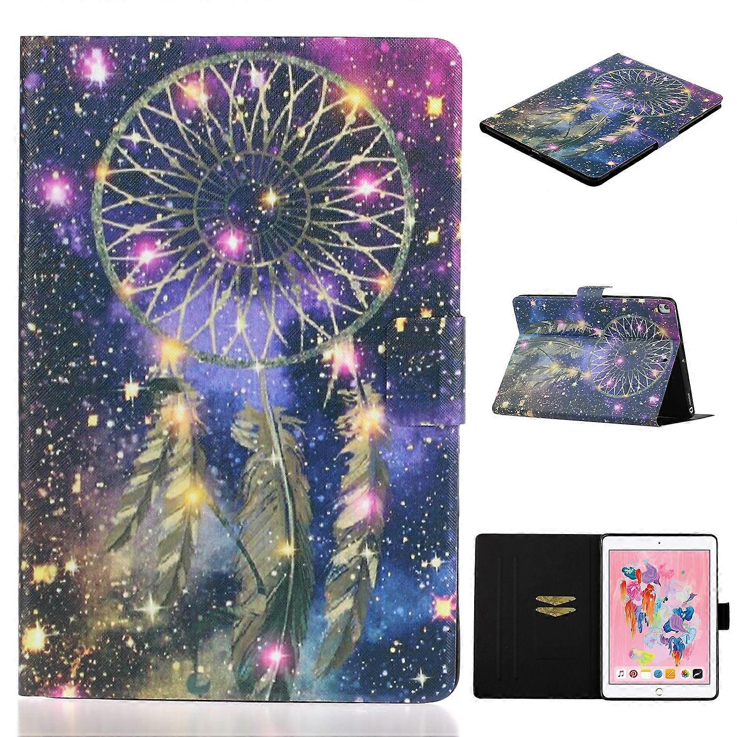 For Amazon Fire HD 10 (2021) Voltage Texture Coloured Drawing Horizontal Flip Leather Case with Holder & Card Slot & Sleep / Wake-up Function