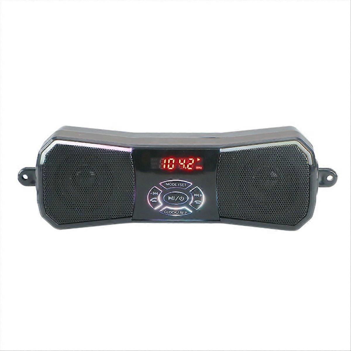 Off-Road Motorcycle Speakers 12V Wireless Stereo Audio System