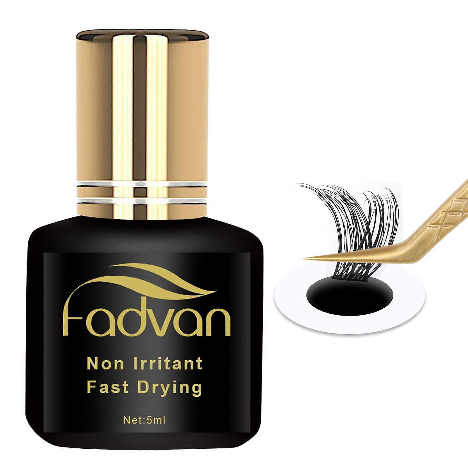 Professional Eyelash Extension Glue 5ml Black Quick Dry Hypoallergenic Waterproof False Lash Adhesive