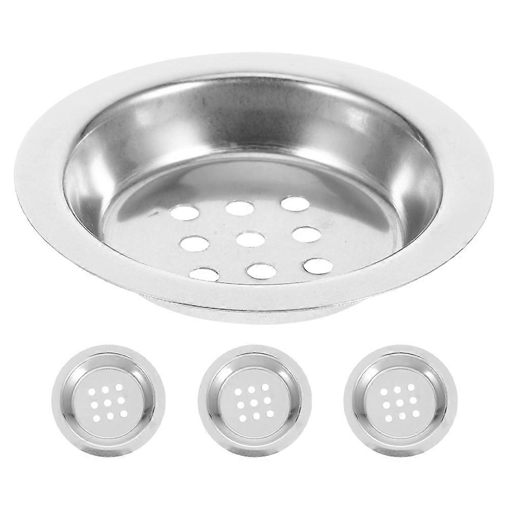 Stainless Steel Incense Burner Dish Replacement for Kitchen Use Silver Lightweight Delicate Small Round Disk