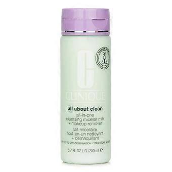 Alles über Clean All-In-One Reinigung Micellar Milk + Make-up Remover - Sehr trocken bis trocken Kombination