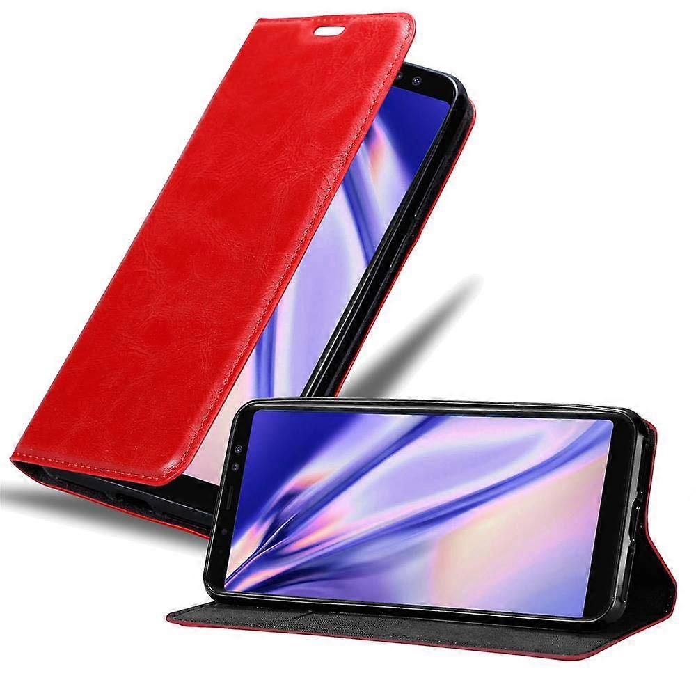 Samsung Galaxy A8 2018 Case - Protective Case with Stand Function and Card Slot