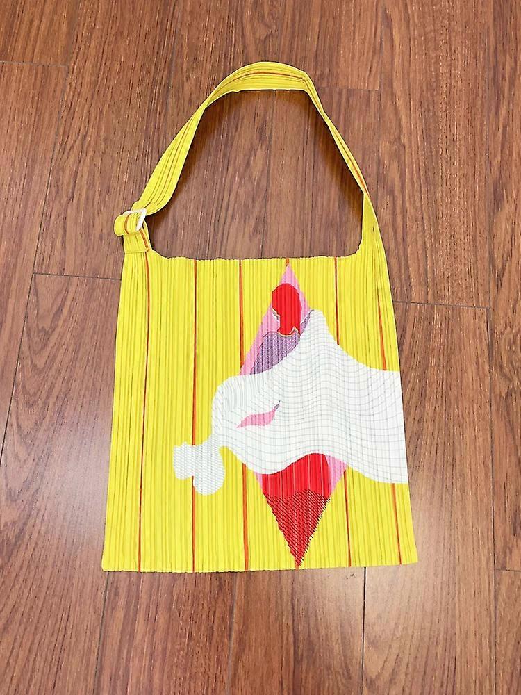 2025 New women's woven handbag with embossed patterns is a unique and practical shopping pouch.