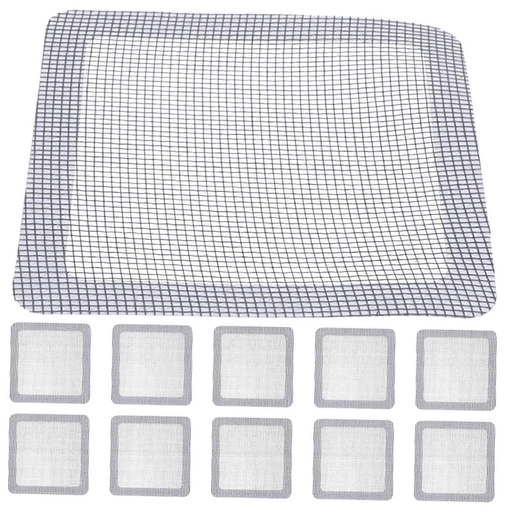 Window Screen  Kit 30 Pcs Weatherproof Adhesive Patches for Quick Door and Window Hole Fix