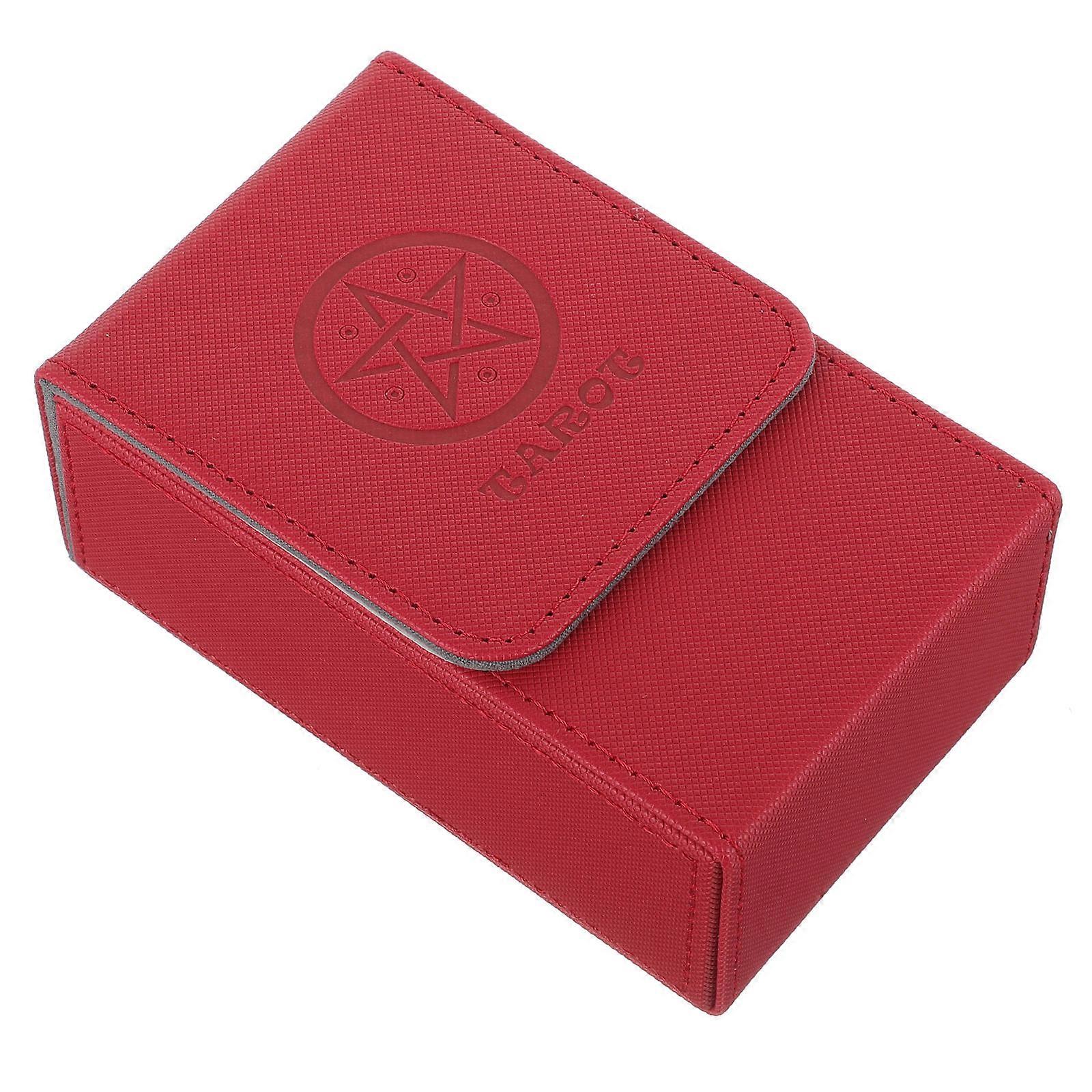 Tarot Box PU Storage Case for Safe Storage Portable Tarot Cards Holder