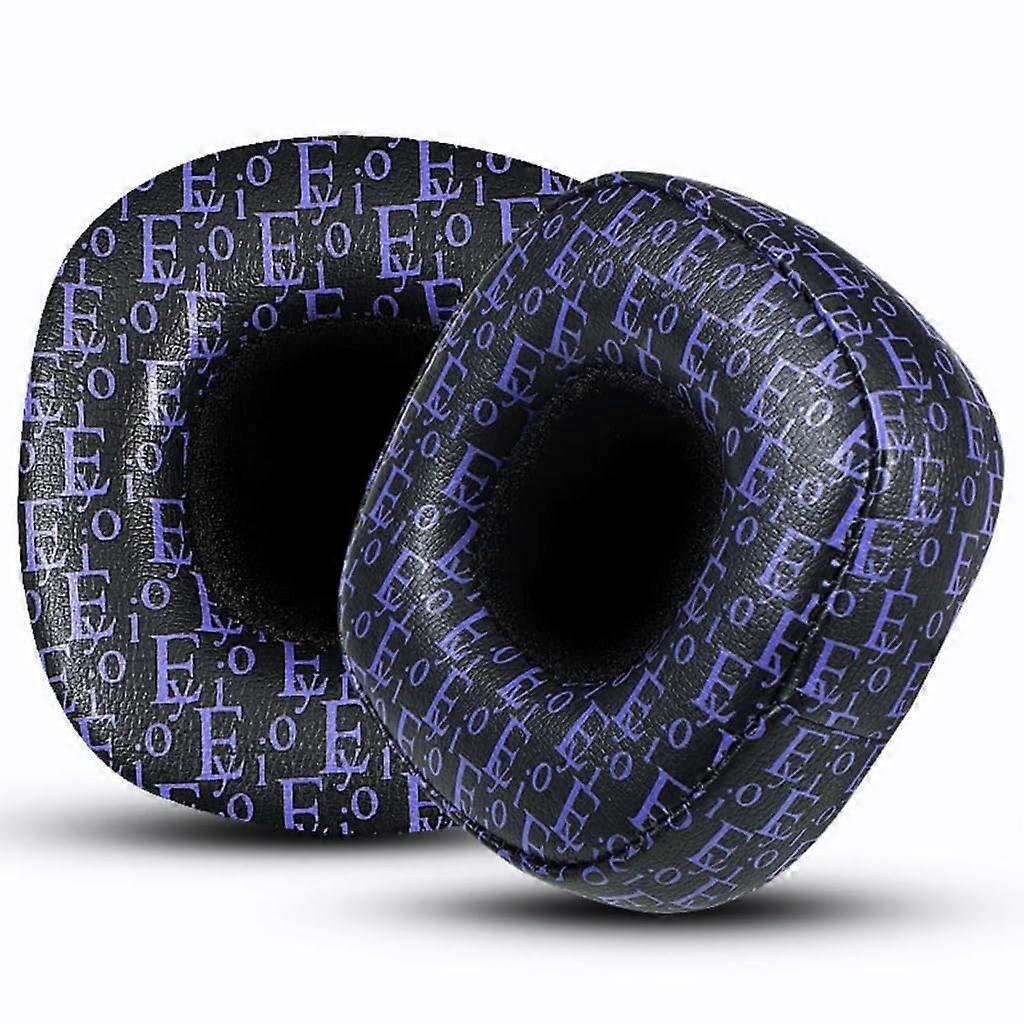 Replacement Earpads For 4th Gen Game Headphones Purple Comfortable Foam Layer Breathable Noise Isolation