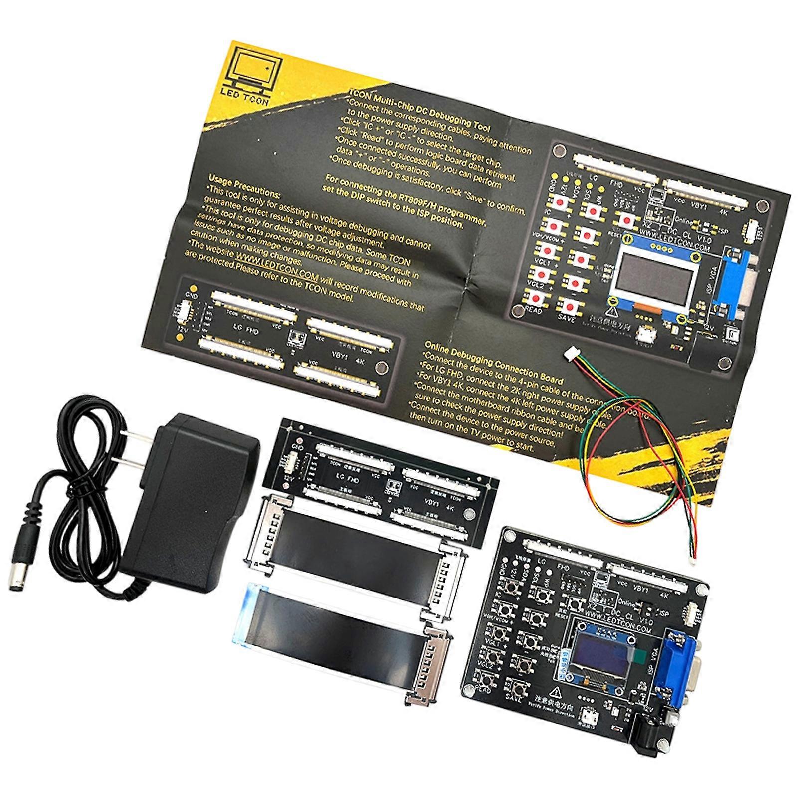 Multifunctional VGH VGL VCOM Adjustment Programmer Module Not Need Computer Offline Burning Programmer Board Multicolor