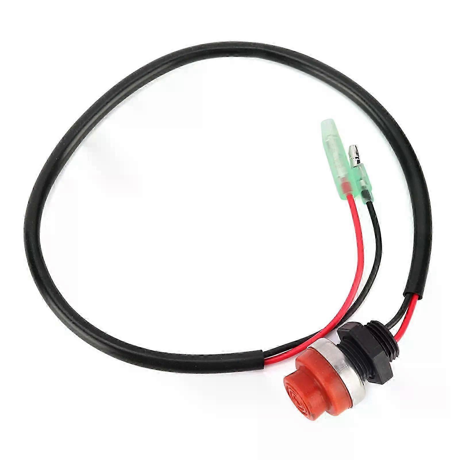 Boat Outboard Switch Engine Motor Lanyard Kill Urgent Stop Button Connector Cord For Marine Boat Yatch Outboard Engine