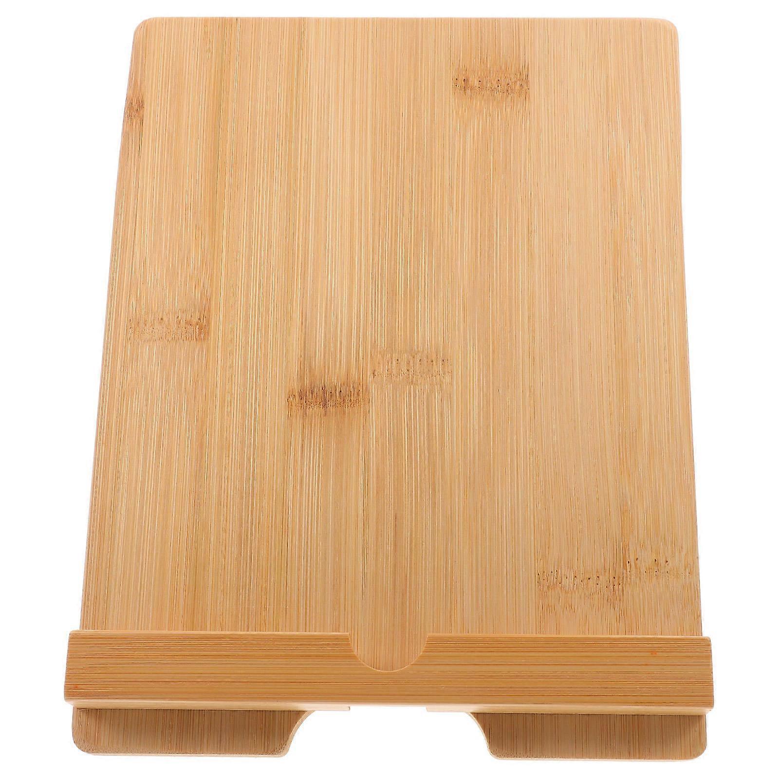 Assorted Color Bamboo Menu Stand for Table Display 4Pcs Holder