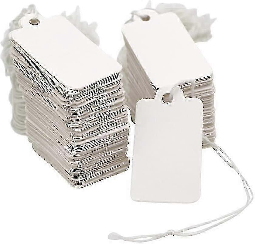 300pcs Price Tags With String Jewelry Price Tags Blank Price Tags Clothing Price Tags
