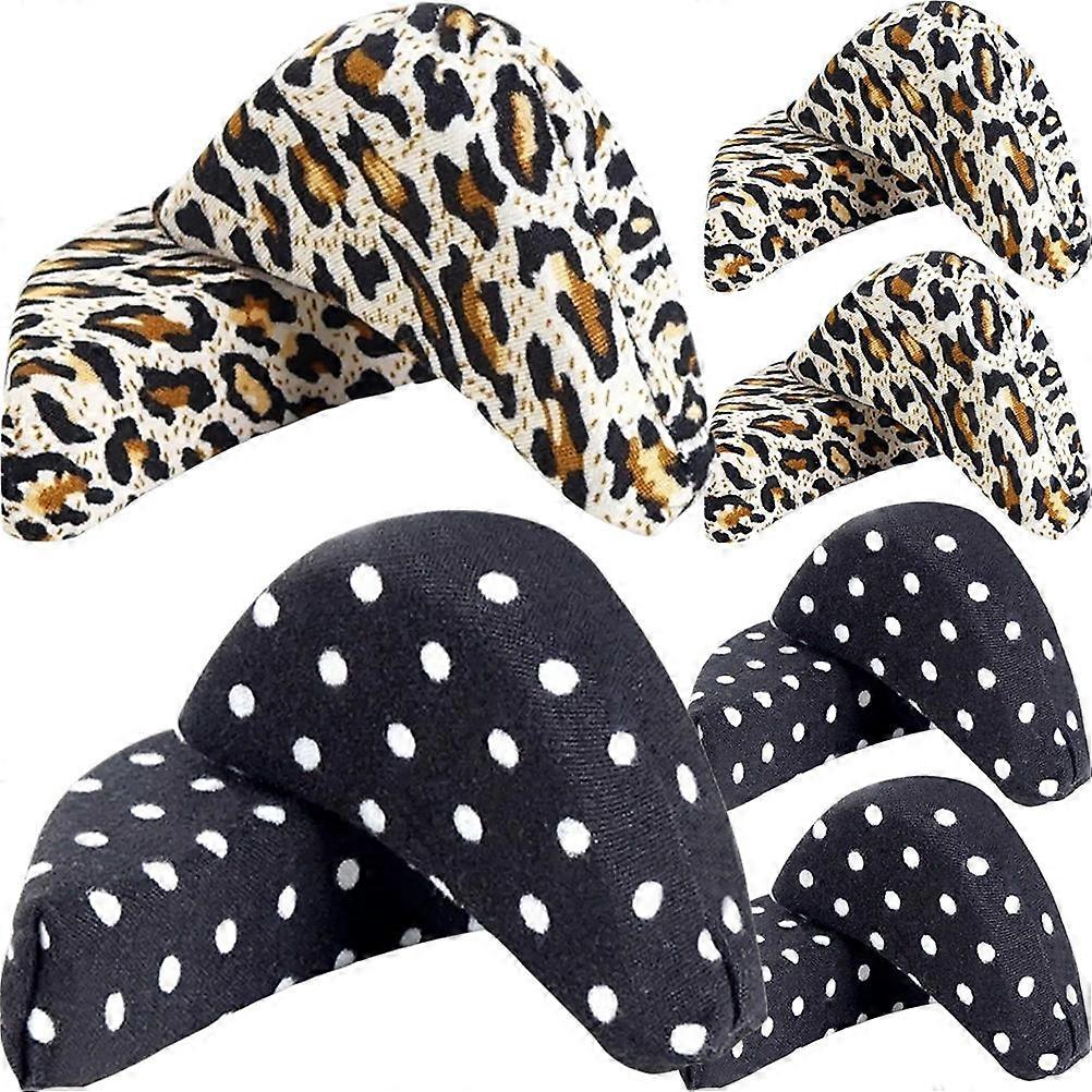 Toe Filler Shoe Insert for Foot Use 6Pairs Assorted Color Sponge Inserts