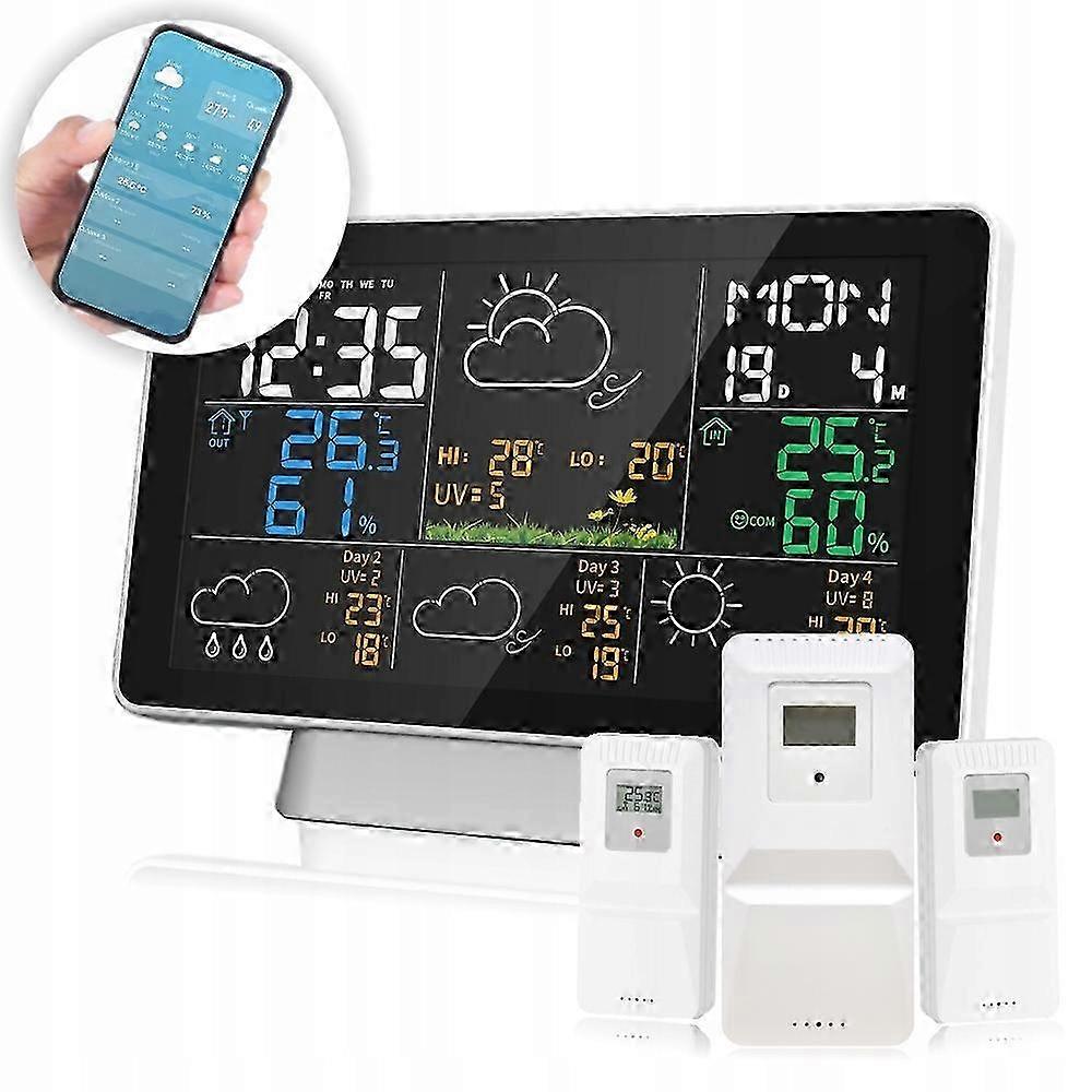 2026 Wireless Weather Station Benetech Kh5058 White