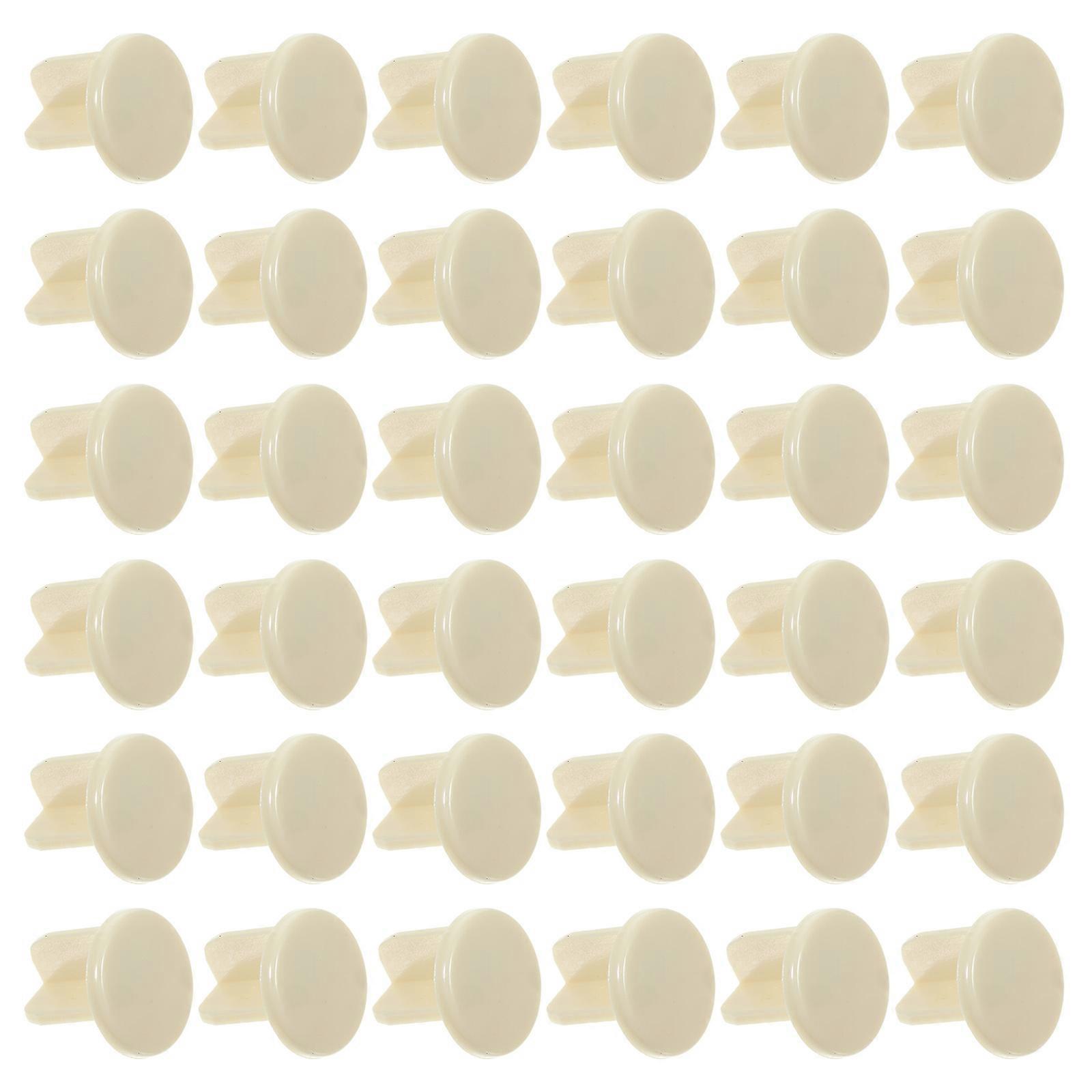 Blinds Bottom Rail End Caps for Roller Blinds Bottom Rail 50Pcs ABS Plastic