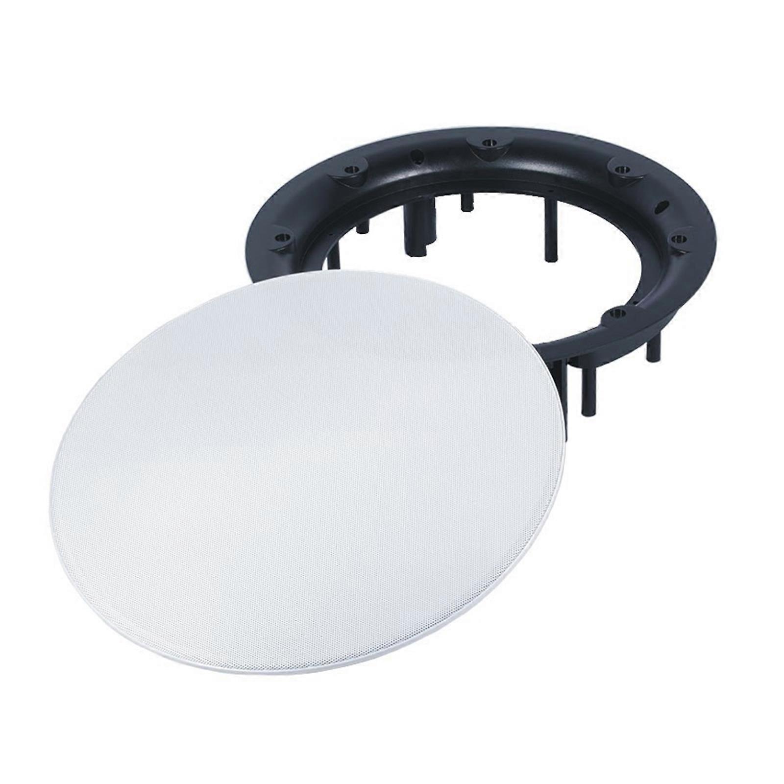 White Round Ceiling Speaker Cover Quick Maintenance Tool Less Cleaning White Round Wall Speaker Multicolor