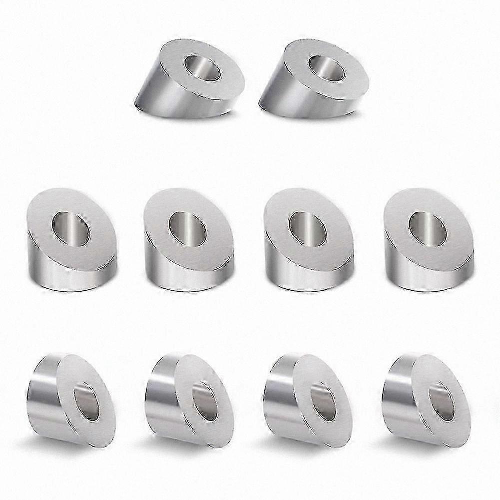 10-Pack 30° Stainless Steel Beveled Angle Washers