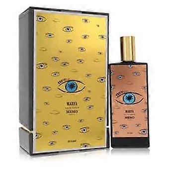  Marfa by Memo - Eau De Parfum Spray  2.5 oz - Women 