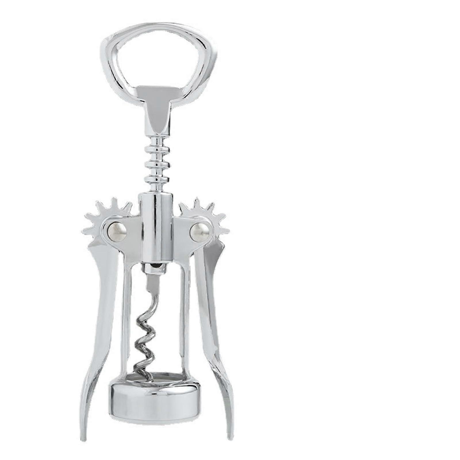 Wine Bottle Opener with Ergonomic Grip, Multifunctional Corkscrew for Wine and Beer, End Finish