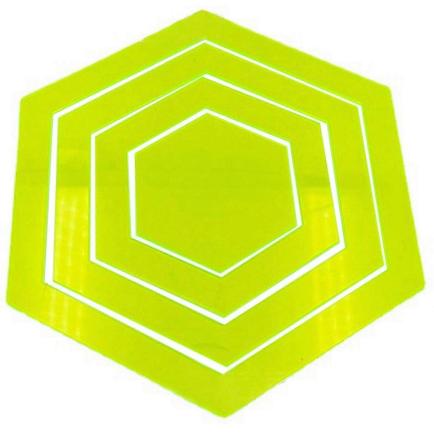 Large Hexagons Template Set Multifunctional Sewing Patchworks Ruler Household Quilting Accessories