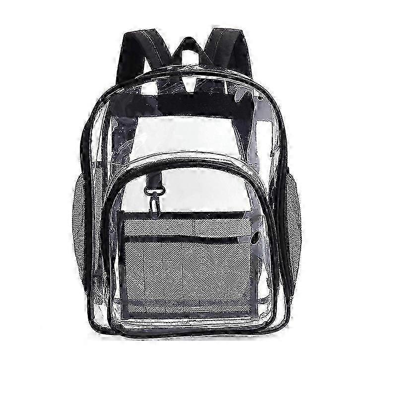 2025 Durable Pvc Plastic Transparent Backpack for School,Work,Stadium