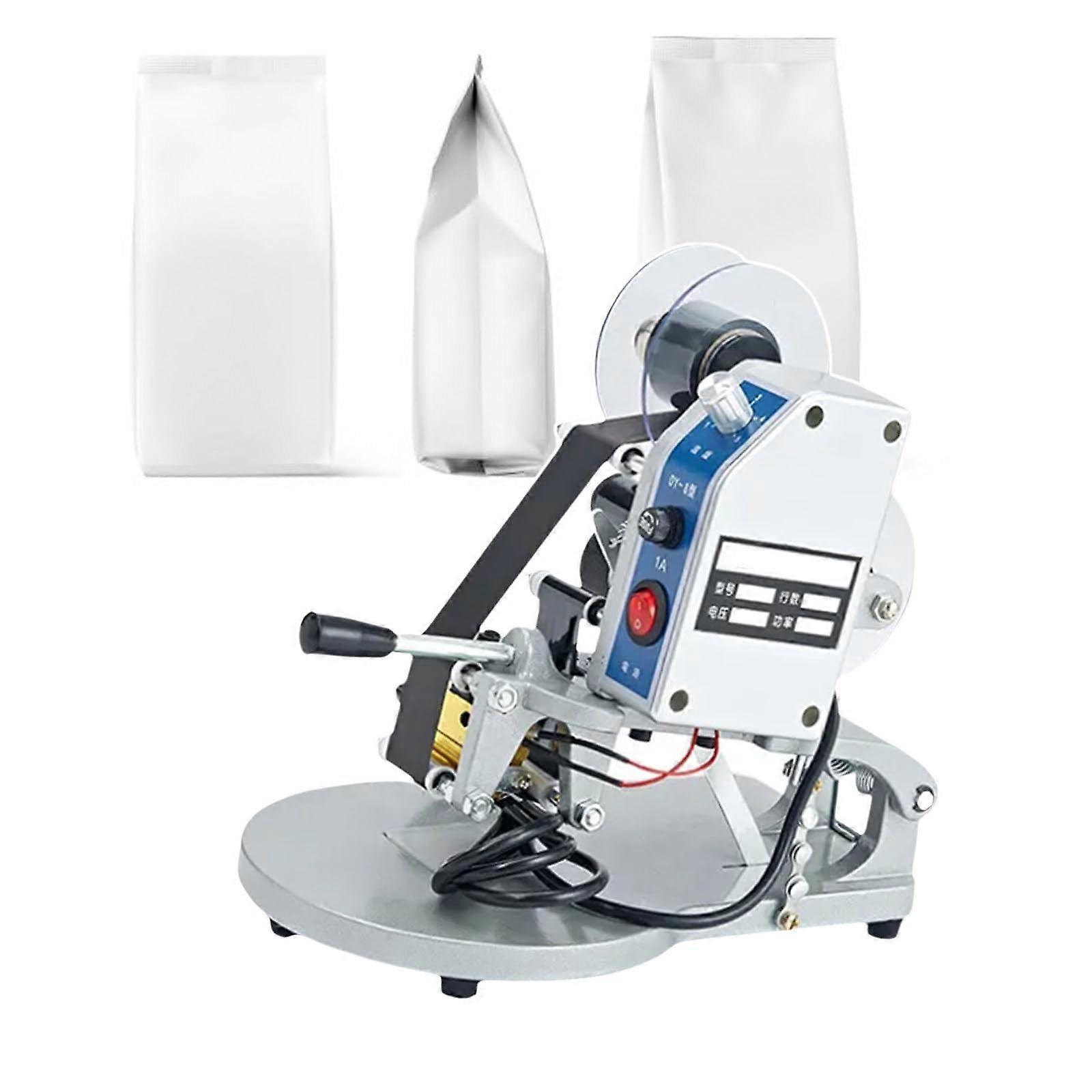 Thermal Ribbon Coding Machine 220V with Adjustable Temperature Control for Plastic Film Packaging