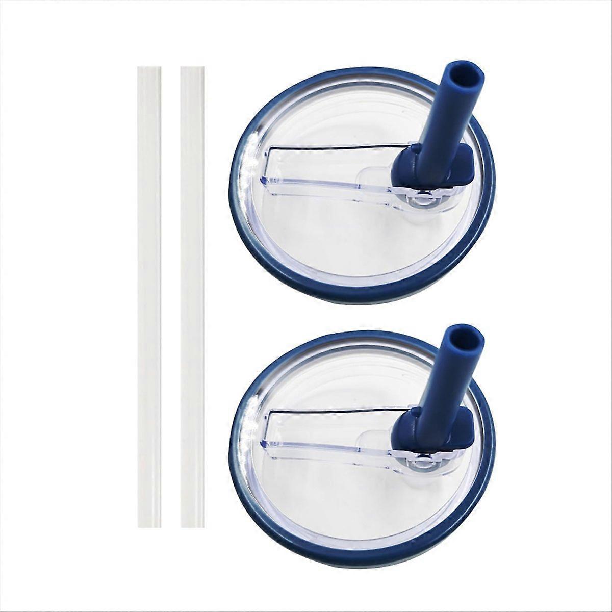 40oz Replaceble Tumbler Flip Straw Lid for Quencher D